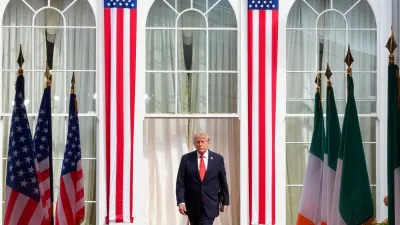 Trump Says Irish Unification Would Be ‘Fantastic,’ Breaking With Precedent — NYT World
