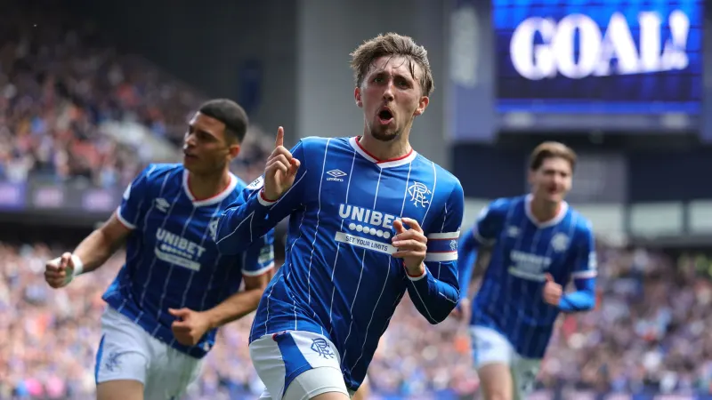 Rangers thump Celtic to reach League Cup semi-finals — photograph supplied by Sky Sports