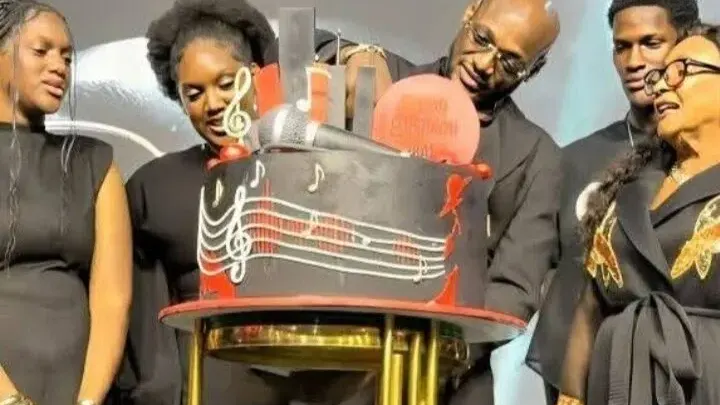 2Baba’s kids, industry stars attend his 51st birthday album listening party, Natasha absent — photograph supplied by Premium Times
