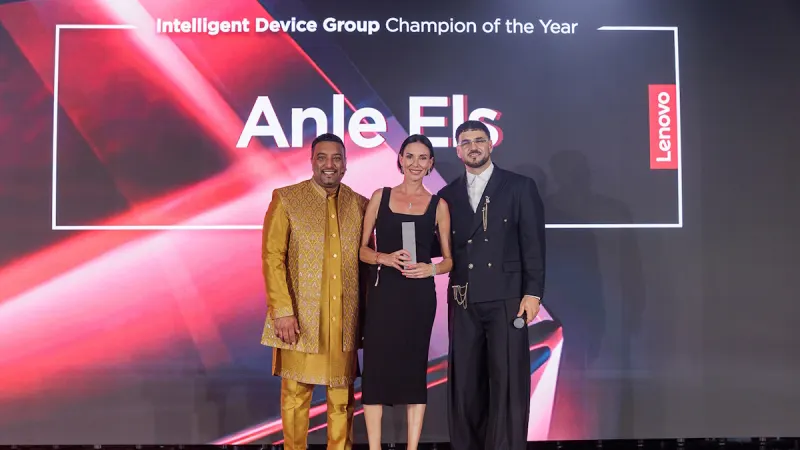 Datacentrix doubles up at Lenovo Partner Awards — photograph supplied by ITWeb