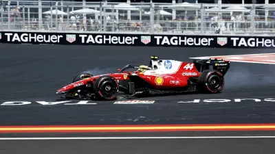 Hamilton crashes in final Spanish GP practice — Channel NewsAsia