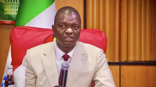 Nwifuru: We have completed 500km of roads — photograph supplied by Vanguard Nigeria
