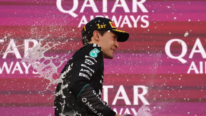 Russell wins Azerbaijan Grand Prix to cut Antonelli’s F1 title lead — photograph supplied by TimesLIVE