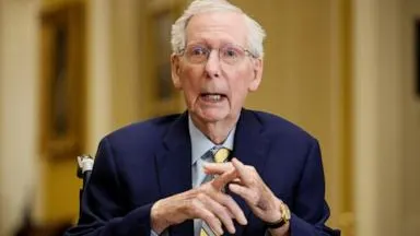 Sen. Mitch McConnell returns to Senate floor after hospitalization — ABC News (US)
