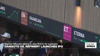 Nigerian oil refinery Dangote aims to raise 1.6 billion dollars — France 24