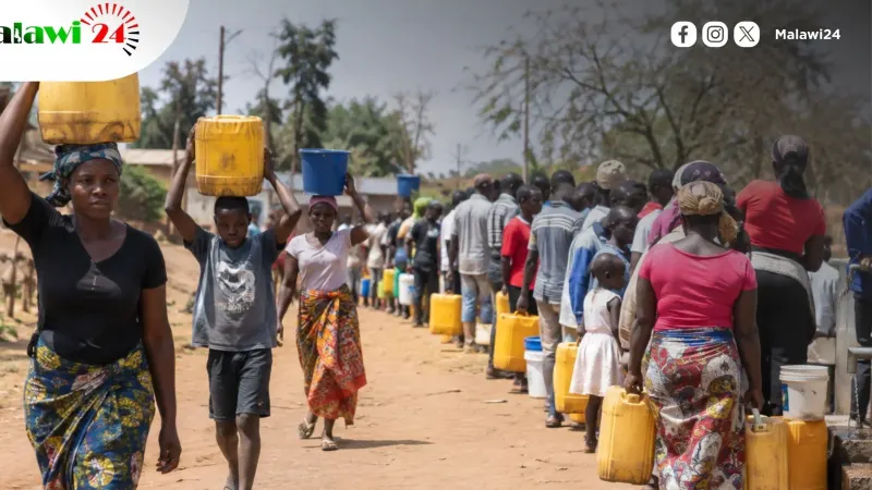 Lilongwe taps run dry — photograph supplied by Malawi24