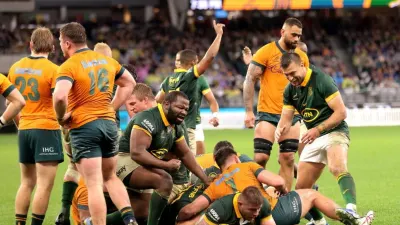 What time is kick off for the Springboks v Wallabies on Sunday? — The South African