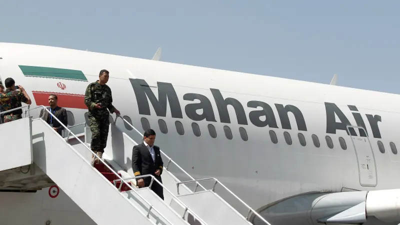 Iranian airlines to be cut off from global system as US Treasury announces secondary sanctions — photograph supplied by Jerusalem Post