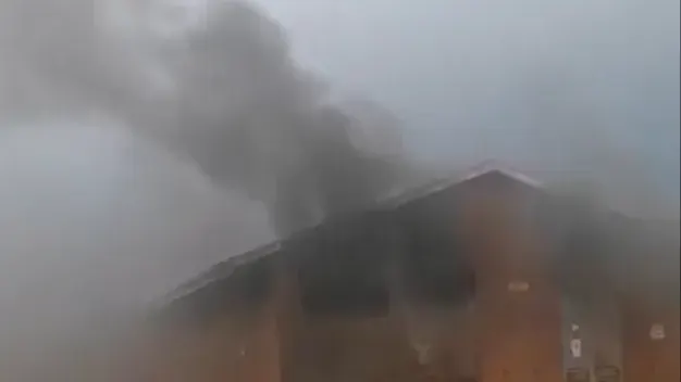 News24 | Large parts of Tshwane without power after explosion, fire at substation — photograph supplied by News24 South Africa