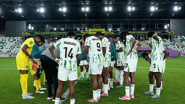 U20WWC: Falconets thrash New Caledonia 10-1 to reach Round of 16 — photograph supplied by Vanguard Nigeria