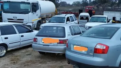 Three arrested after impounded cars stripped at Soweto pound — SowetanLIVE