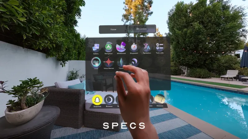 Snap tries to make the case again for its $2,200 smart glasses — photograph supplied by TechCrunch