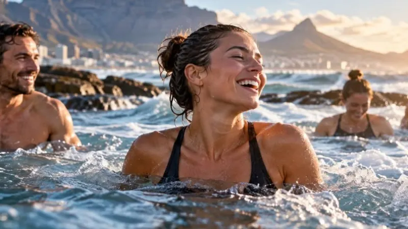 Why Cape Town cannot get enough of the cold plunge trend — photograph supplied by SAPeople
