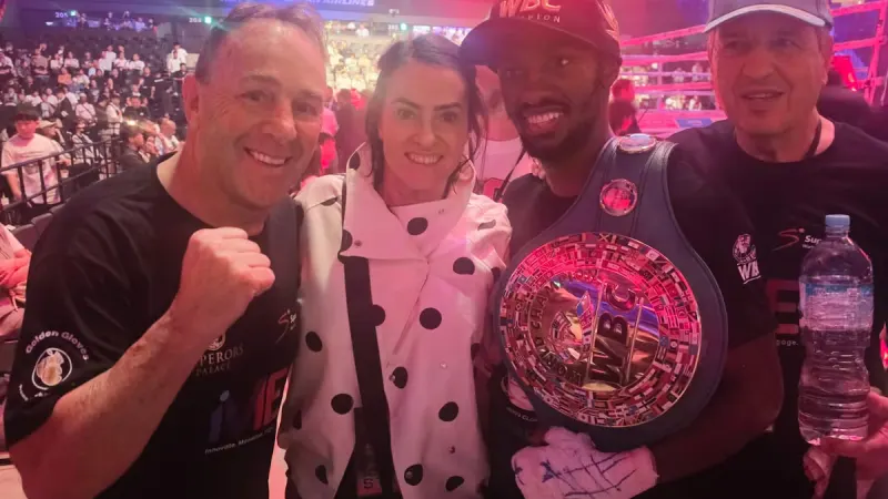Ricardo Malajika wins WBC crown by split decision in Tokyo — photograph supplied by TimesLIVE