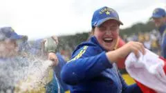 Europe's big names shine in Solheim Cup win over US — photograph supplied by BBC Sport