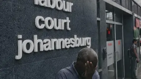 Water shortage shuts Johannesburg labour courts early — photograph supplied by IOL
