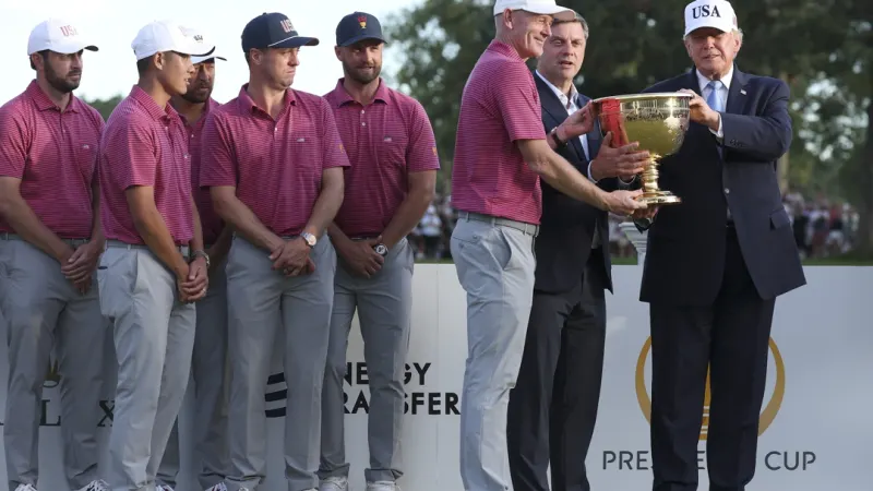 News24 | USA rallies to capture 11th consecutive Presidents Cup — photograph supplied by News24 Sport
