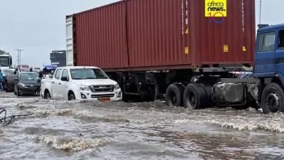 Cameroon's economic capital Douala wakes up underwater after heavy rains — Africanews