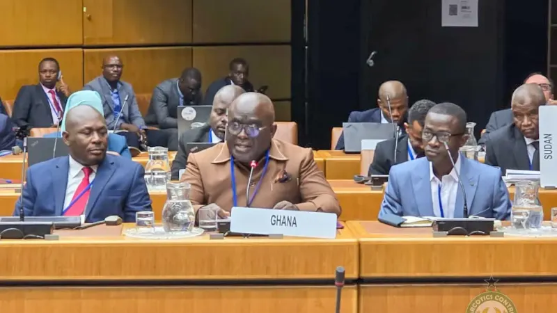NACOC boss calls for practical cross-border action against drug trafficking — photograph supplied by MyJoyOnline