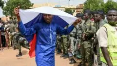 Is Russia proving better at protecting friends than fighting enemies in West Africa? — BBC Africa