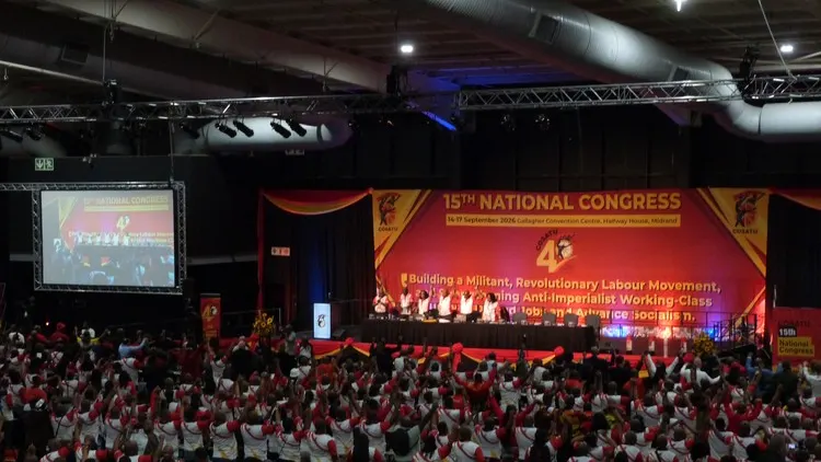 Why COSATU’s congress collapsed — photograph supplied by Ground Up