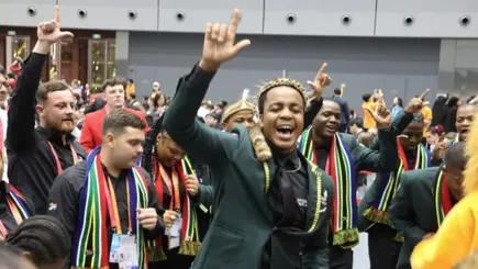 Team South Africa showcases skills on global stage in Shanghai — photograph supplied by SAnews.gov.za