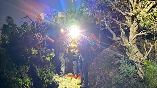First for SA as robotic exoskeleton aids Table Mountain rescue — photograph supplied by IOL (site feed)