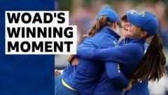 Woad putt sees Europe seal Solheim Cup win — BBC Sport