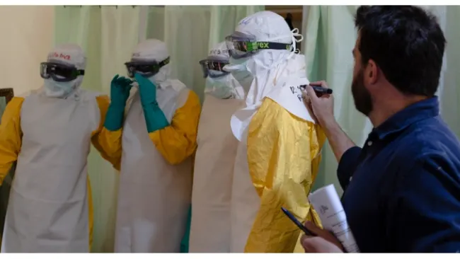 DR Congo Ebola Outbreak Still Spreading Fast In Key Province -WHO — photograph supplied by Channels TV