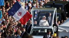 'Scourge' of abuse must be rooted out, says Pope, during Lourdes visit — BBC World