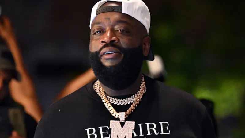 Rapper Rick Ross arrested on domestic violence charges — photograph supplied by MyJoyOnline