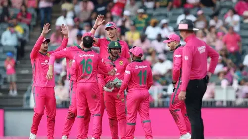 BREAKING: Proteas hold off Aussie chase to claim series on Pink Day — photograph supplied by IOL (site feed)