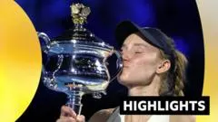 Rybakina beats Sabalenka to win US Open for the first time — photograph supplied by BBC Sport