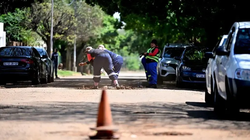Kempton Park residents: Why did it take Tsontso’s death for Ekurhuleni to fix our streets? — photograph supplied by IOL