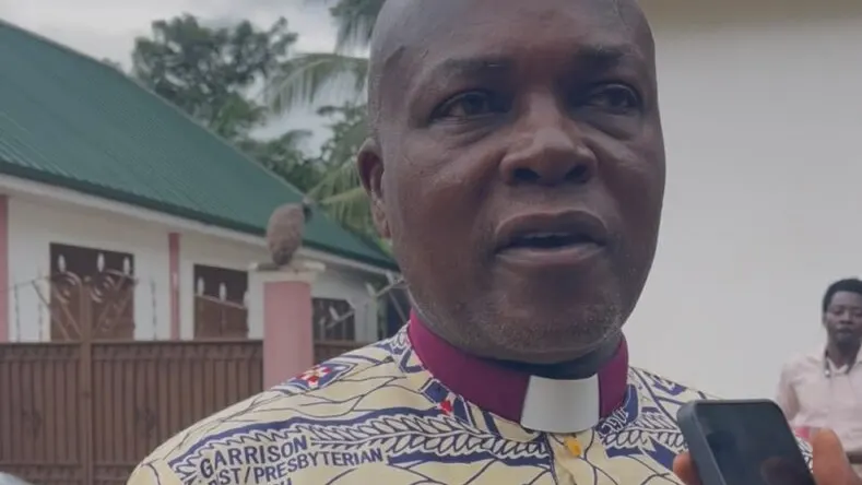 Ziavi Chieftaincy dispute: E.P. Church Moderator appeals for peace — photograph supplied by MyJoyOnline