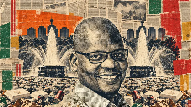 THE LOWLY NEWSPAPERMAN: Zoo Lake a microcosm of the grating littering scourge across SA’s public parks — photograph supplied by Daily Maverick