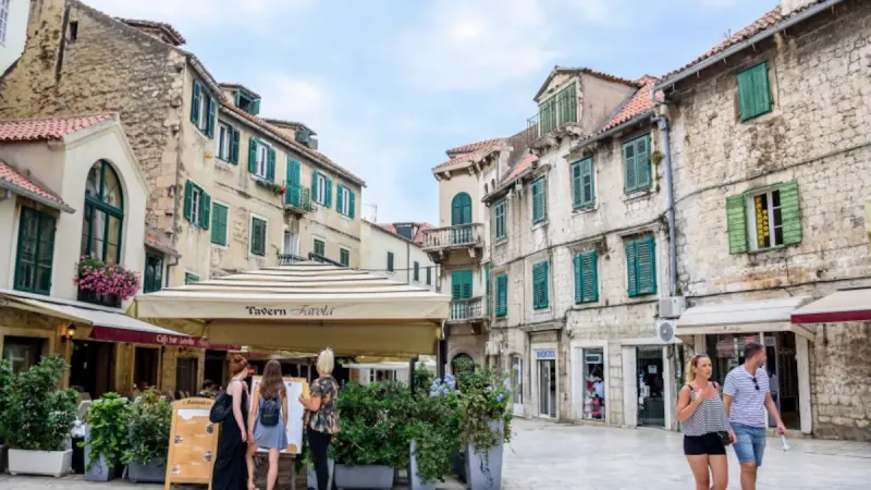 A food lover’s guide to Split, Croatia: courtyard restaurants, local flavours and gelato worth the wait — photograph supplied by TimesLIVE