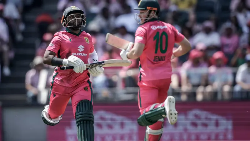 Pink paradise as Proteas spin Australia out of town — photograph supplied by SowetanLIVE