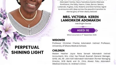 Mrs Victoria Keren Lamiorkor Adomakoh — MyJoyOnline