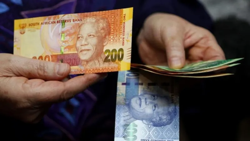 Rand falls to weakest level in two months — photograph supplied by eNCA