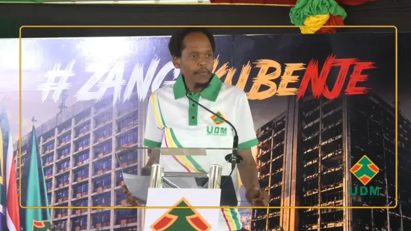 News24 | UDM announces Mlimandlela Ndamase as King Sabata Dalindyebo Municipality mayoral candidate — photograph supplied by News24 Top Stories