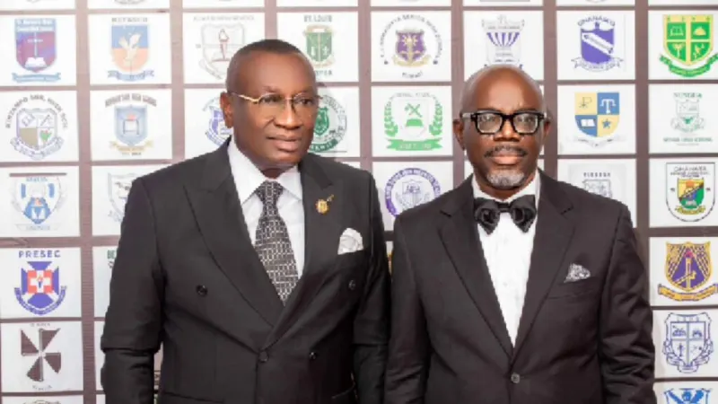 Ofori-Sarpong named Alumni President of the Year, honoured for PRESEC dormitory project — photograph supplied by MyJoyOnline
