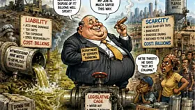 Duarte da Silva on ewnvironmental arbitrage: The asset in the flood — photograph supplied by BizNews