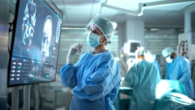 New brain tumour test could 'transform' diagnosis and treatment — photograph supplied by Sky News Home