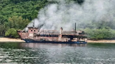 Philippines ferry fire: Search continues for dozens missing — Deutsche Welle