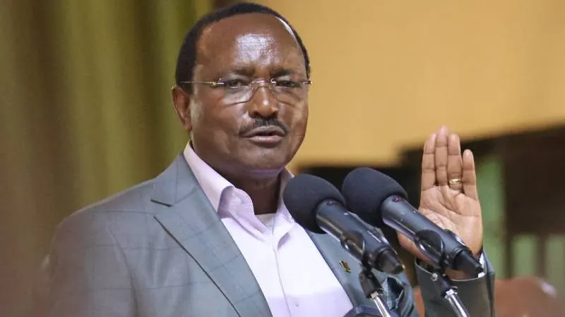 Kalonzo signals at working with Ruto if 2027 poll is free and fair — photograph supplied by Standard Kenya