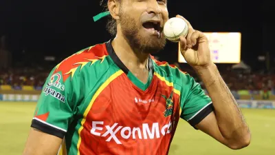 'My son has been pushing me' - 47-year-old Tahir after becoming oldest to bag five-for — ESPNcricinfo