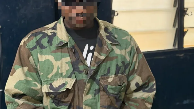 Man arraigned before court for allegedly posing as soldier, stealing — photograph supplied by MyJoyOnline