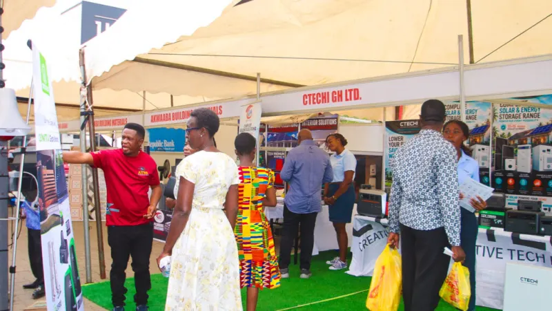 More patrons troop in as 3rd Republic Bank-JoyNews Habitat Fair clinic enters final day stretch — photograph supplied by MyJoyOnline