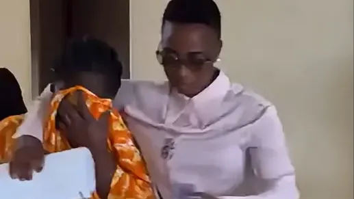 Salomey Baffoe’s children are crying for their mother – Family appeals for her release — photograph supplied by MyJoyOnline
